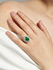 Thumbnail of JADEITE AND DIAMOND RING image 2