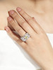 Thumbnail of FANCY INTENSE YELLOW DIAMOND AND DIAMOND RING image 2