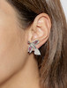 Thumbnail of PAIR OF RUBY AND DIAMOND 'SWALLOW' EARCLIPS image 2
