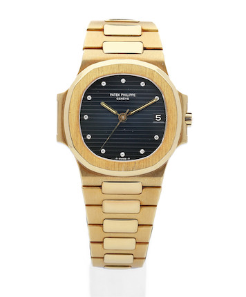 PATEK PHILIPPE, REF 4700/1 NAUTILUS, A YELLOW GOLD BRACELET WATCH WITH  DATE MADE IN 1987, Watches Online, 2020