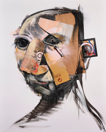 Bonhams : Adam Neate (British, born 1977) Self-portrait