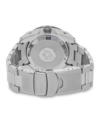 Bonhams : Seiko. A Stainless Steel Automatic Diver's Calendar Bracelet  Watch, 'Prospex',  Black Samurai, , With Box,  Guarantee and Manual