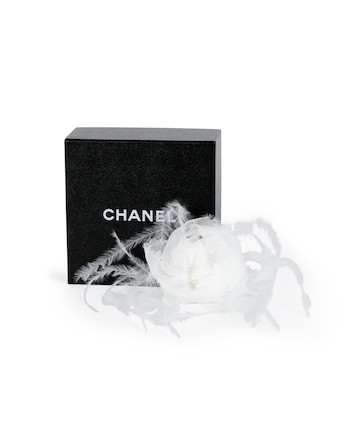 chanel white camellia