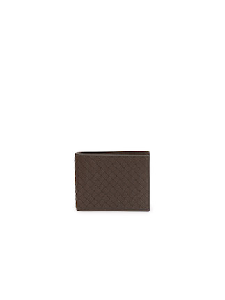 Bottega Veneta Men's Bi-fold Wallet with Coin Purse