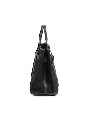 Bonhams : HERMÈS BLACK PETIT CEINTURE TOTE WITH PALLADIUM HARDWARE ...