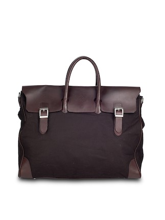 PATEK PHILIPPE, A BROWN LEATHER AND CANVAS CARRYING PHYSICIAN'S BAG, CIRCA  2012, Watches Weekly, Hong Kong, 2020
