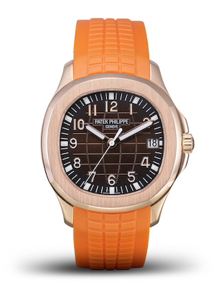 Bonhams Patek Philippe Aquanaut Ref 5167r A Fine Pink Gold Wristwatch With Date Circa 11