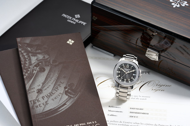 Patek Philippe Aquanaut 5167A-001 Black Dial – CHRONONATION