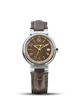 Lot - Louis Vuitton Tambour Watch Q1112