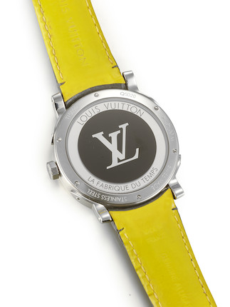 Watch Louis Vuitton Escale Wolrdtime Blue  Escale Q5EK50 Titanium - White  Gold - Alligator strap