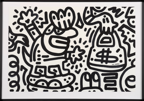 Mr Doodle (B. 1994) Untitled (Four Works) image 8