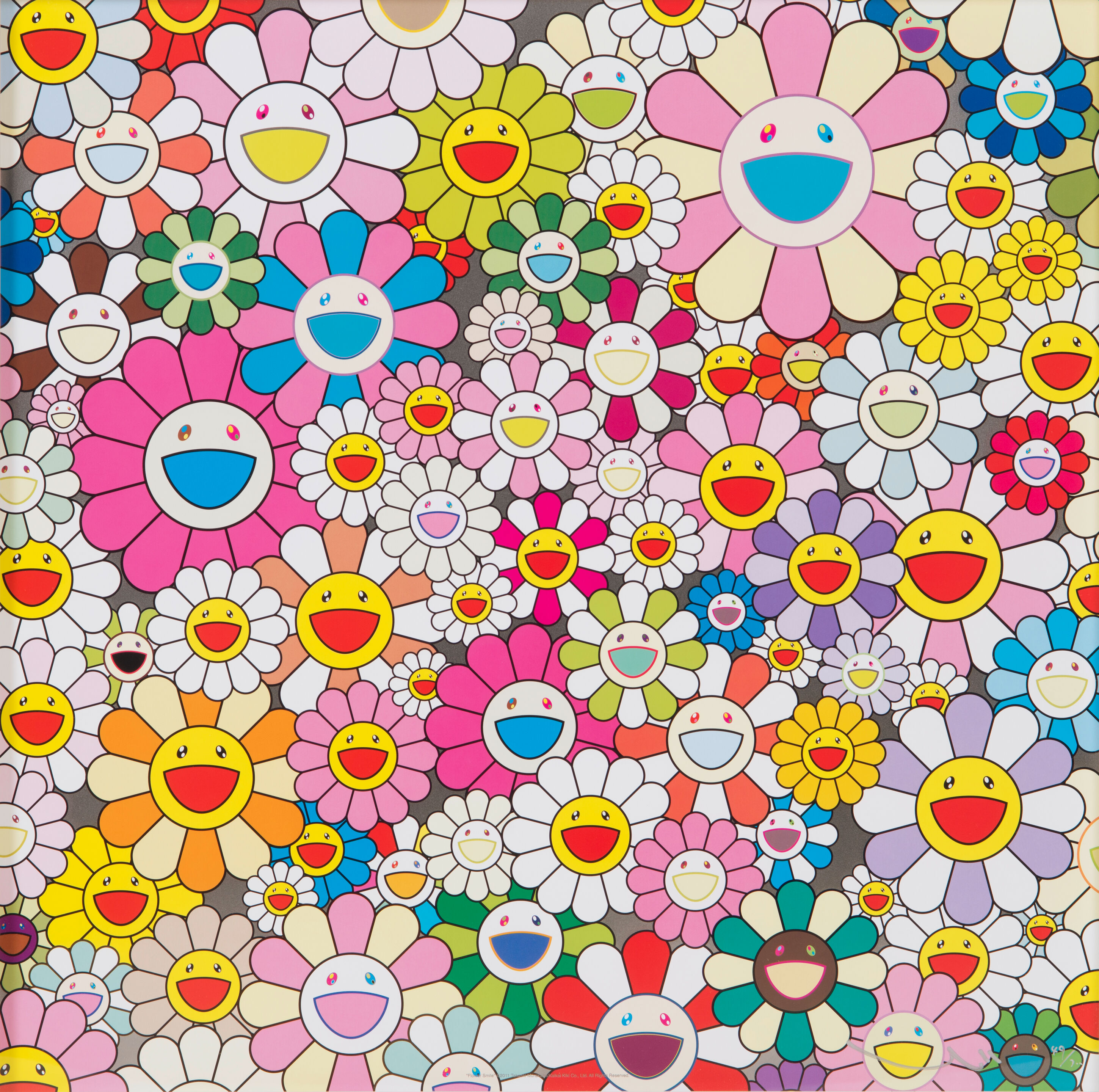Bonhams : Takashi Murakami B. 1962, 村上隆 Flower Smile & Flower 