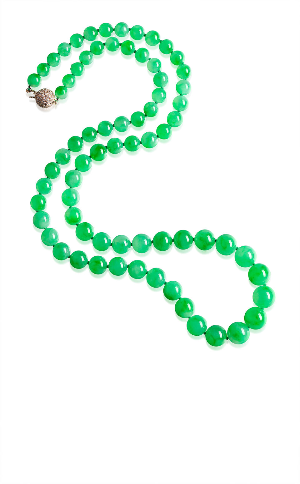 Bonhams : An Important Jadeite Bead Necklace