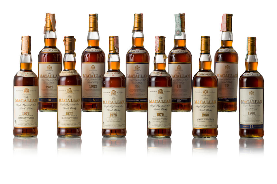 Bonhams Macallan Vertical 1954 1986 33