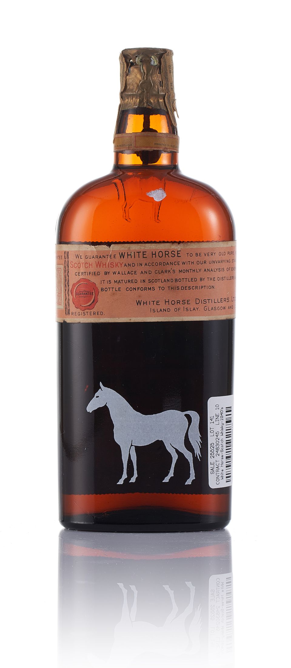 Bonhams White HorseScotch Whisky1940's
