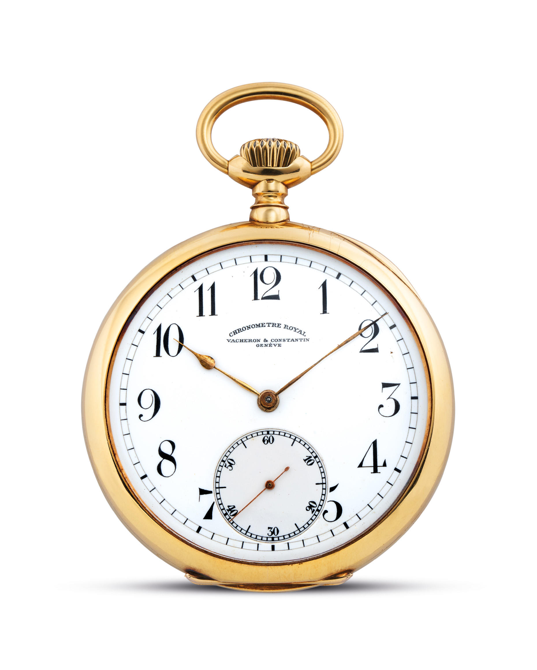 Bonhams : Vacheron Constantin. A Fine Yellow Gold Open Face Keyless ...