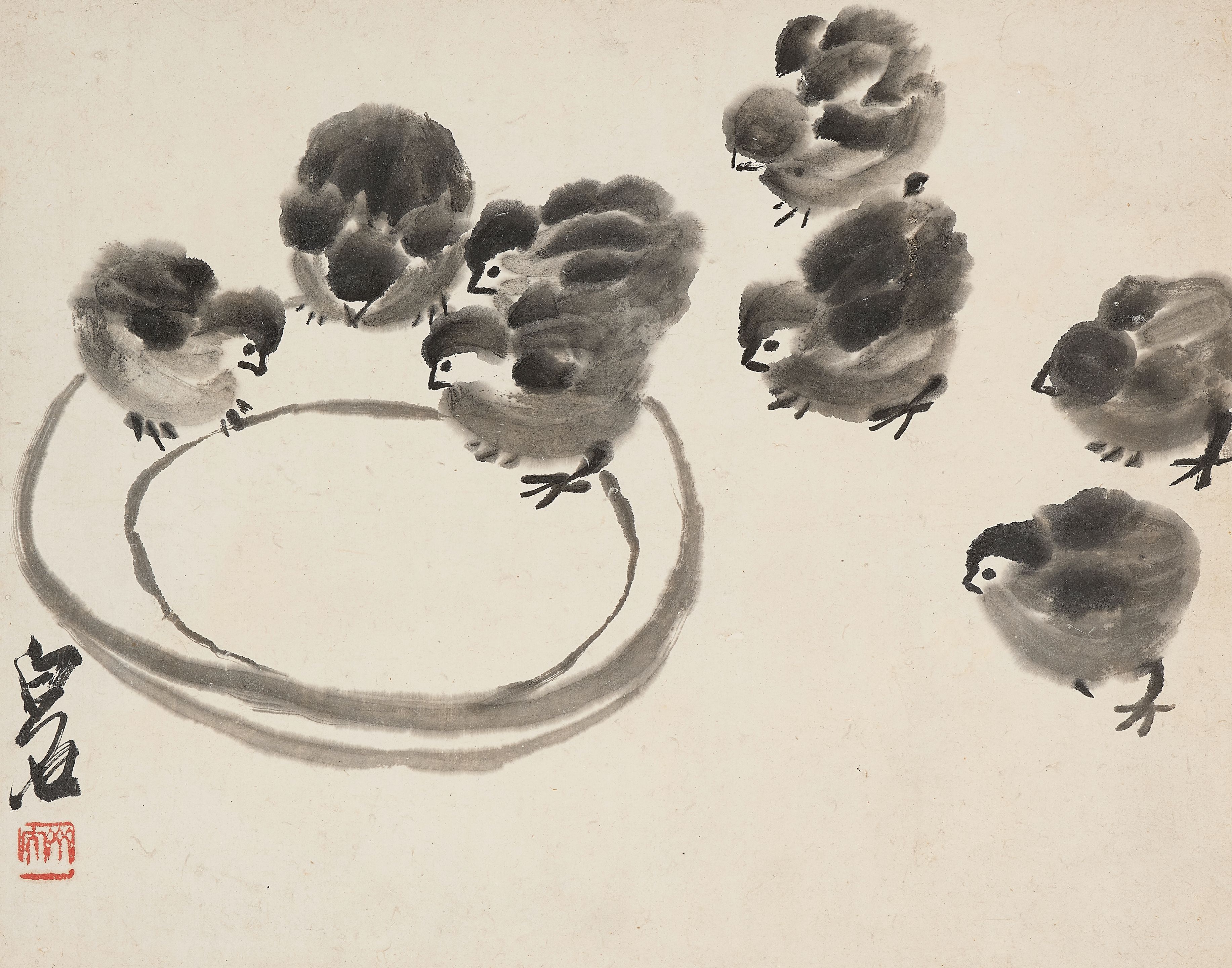 Eight Chicks