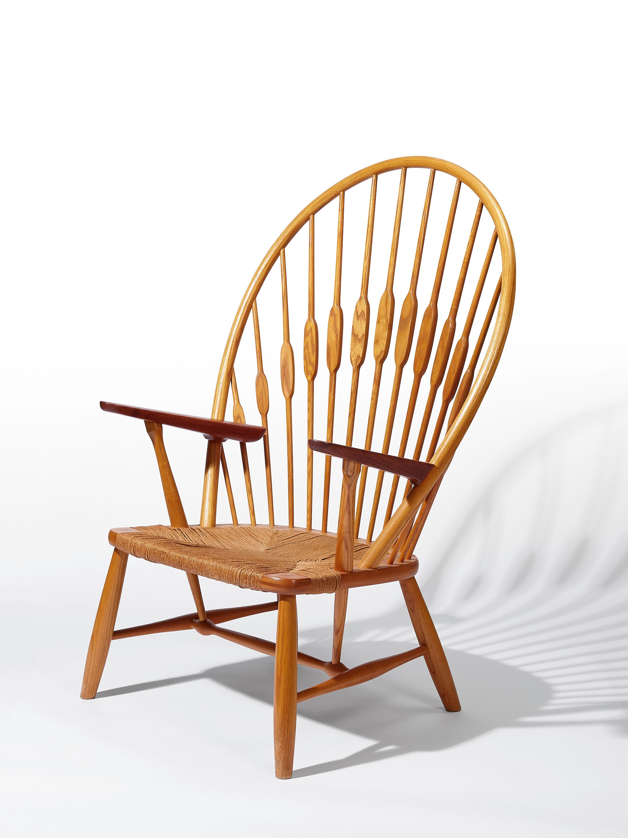 Bonhams Hans J. Wegner (Danish, 19142007) A Peacock chair in ash and
