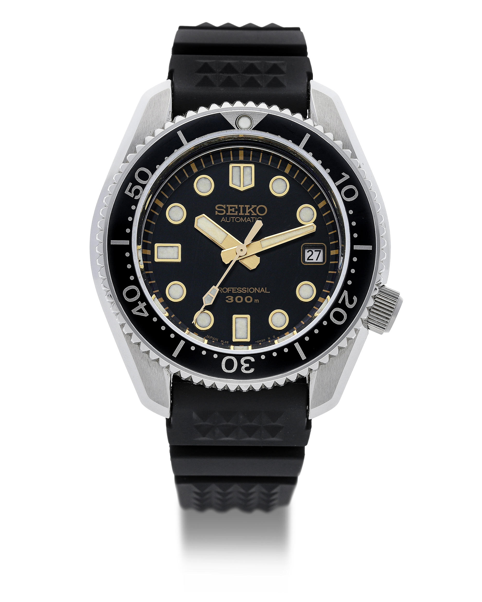 Bonhams : Seiko. A Stainless Steel Automatic Diver's Calendar Wristwatch,  'Historical Collection The Year 2000', , /500, With Box,  Guarantee, and Manual