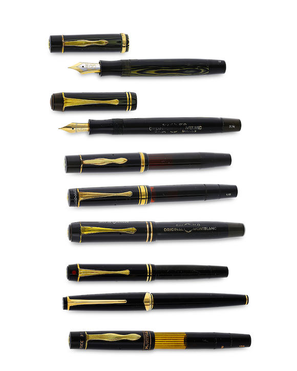 Bonhams : A Group of Four Assorted Pens, Louis Vuitton. A Roller