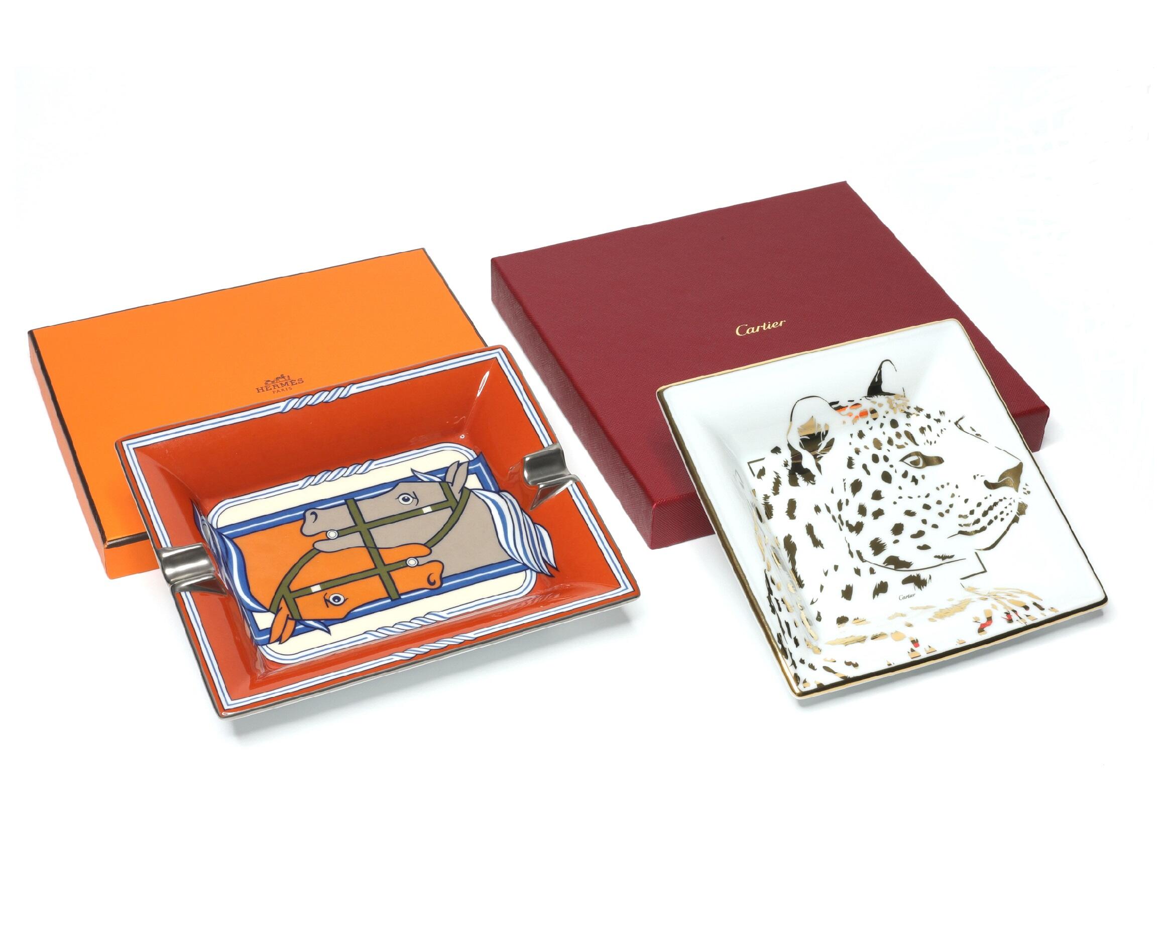 Sold at Auction: AN HERMES CIGAR ASHTRAY