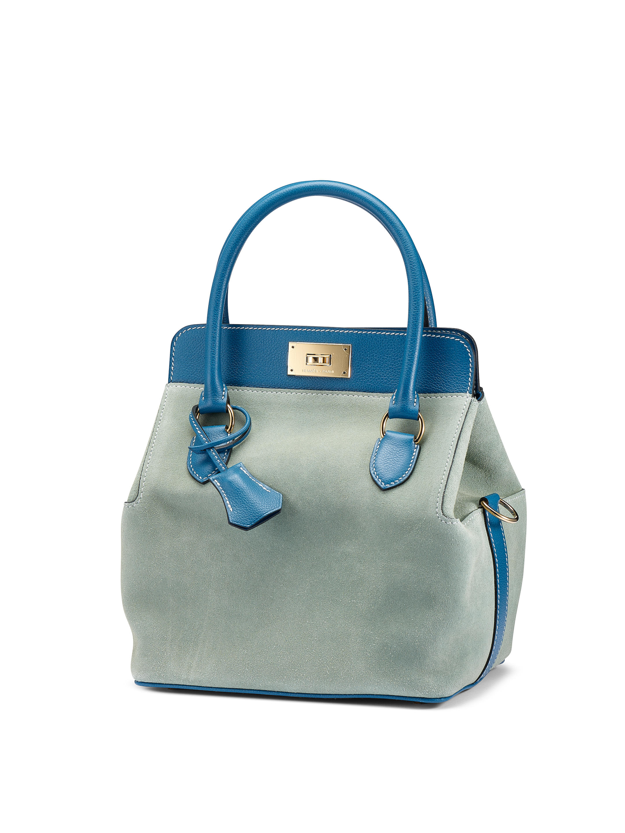 Bonhams : CHANEL BABY BLUE CAVIAR LEATHER MEDALLION TOTE BAG WITH