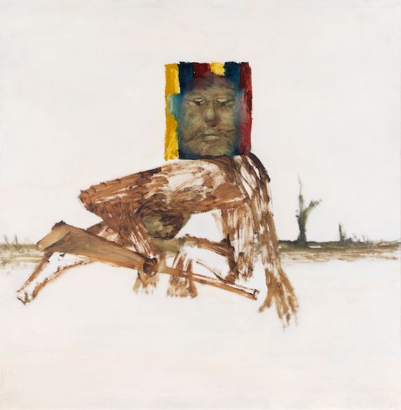 Bonhams : Sidney Nolan (1917-1992) Kelly Study, 1962