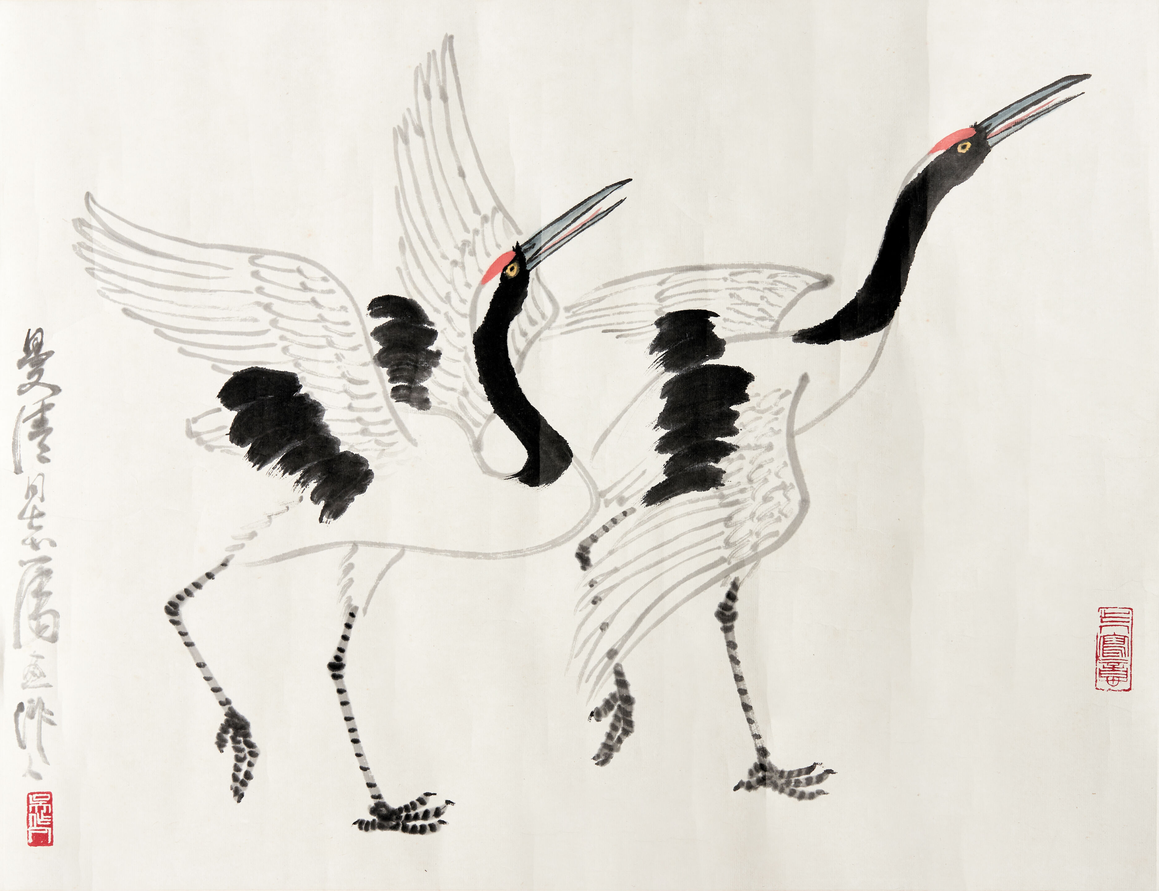 Two Cranes