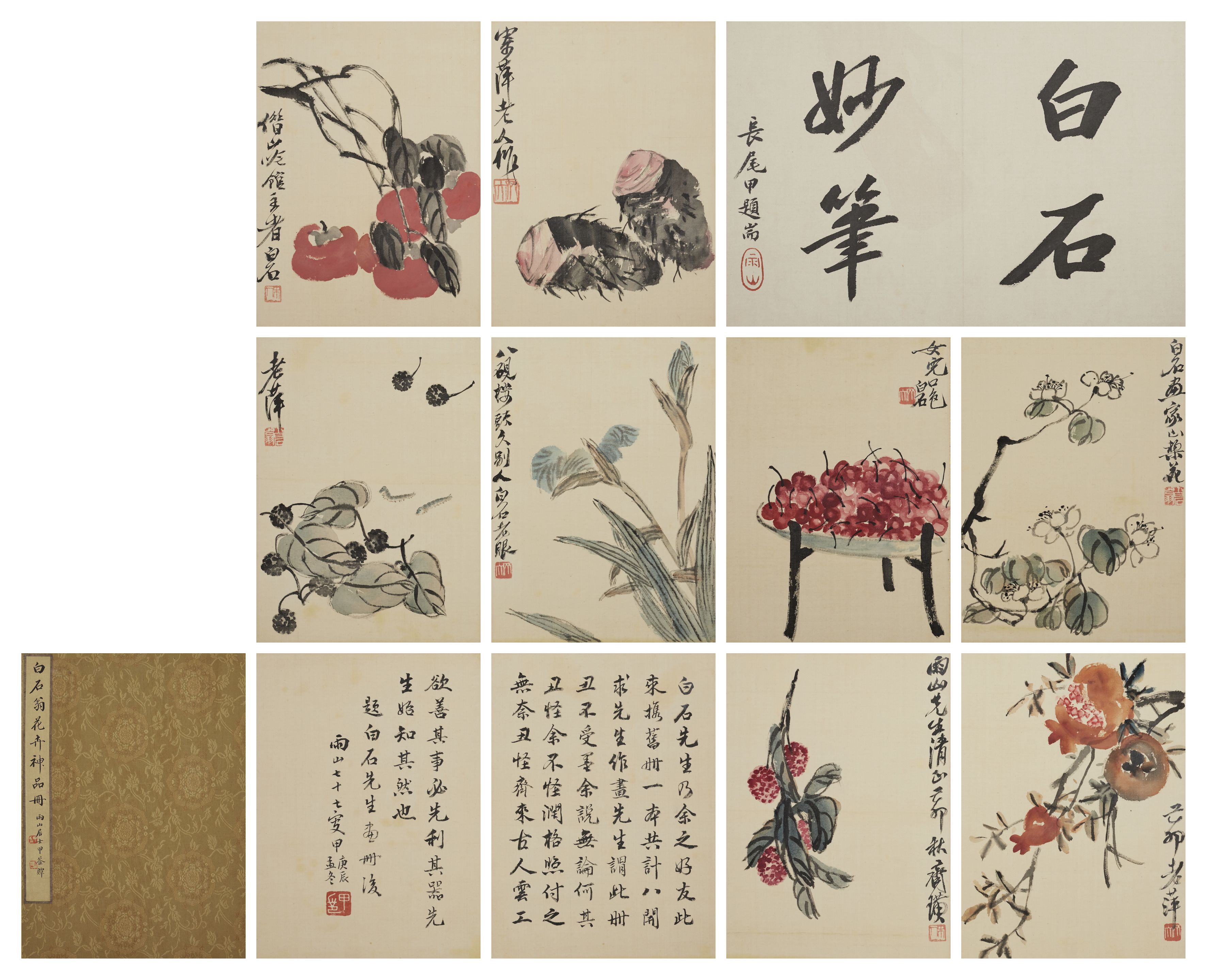 Various Flowers and Fruites