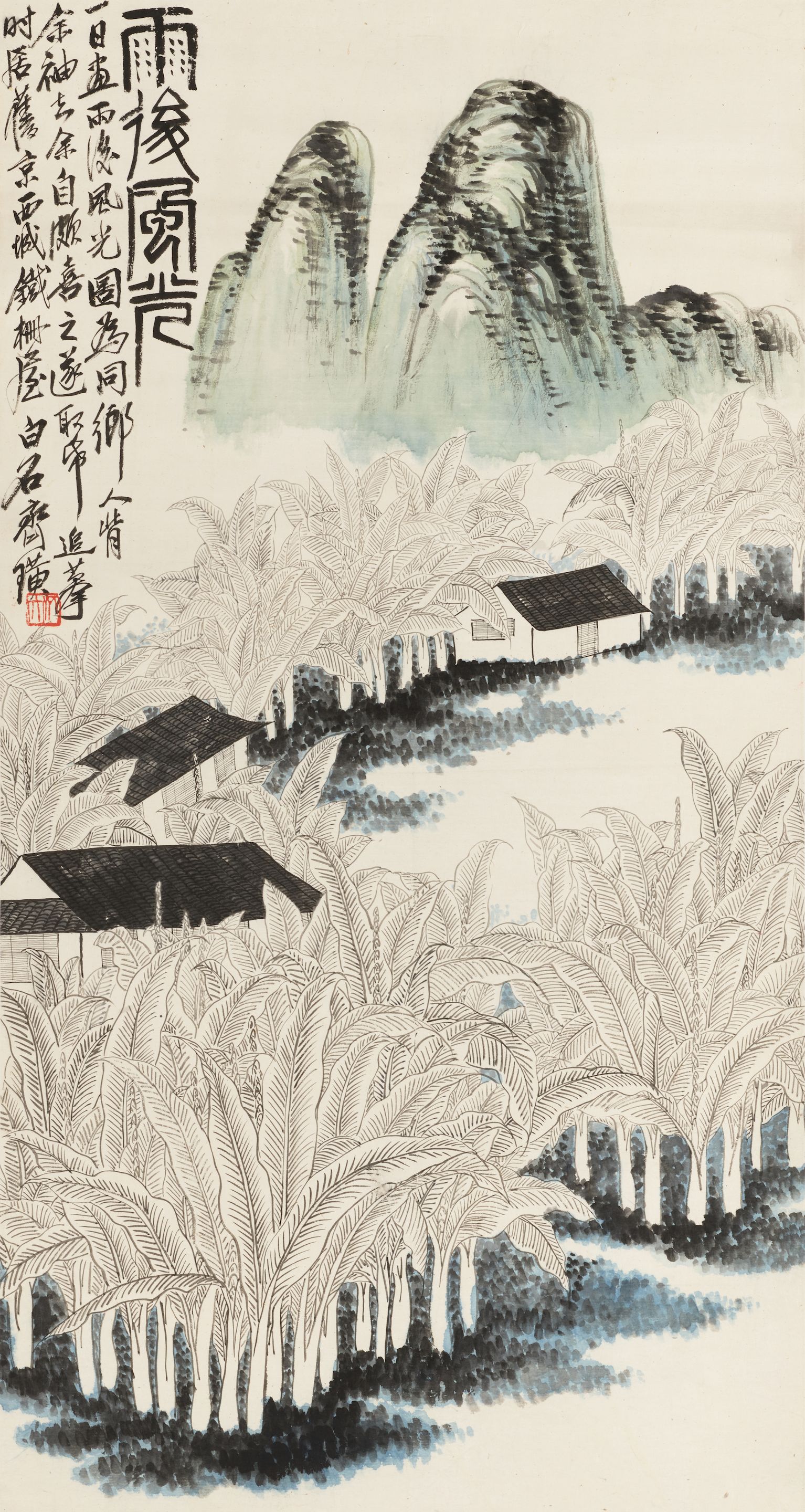 Village Landscape After the Rain