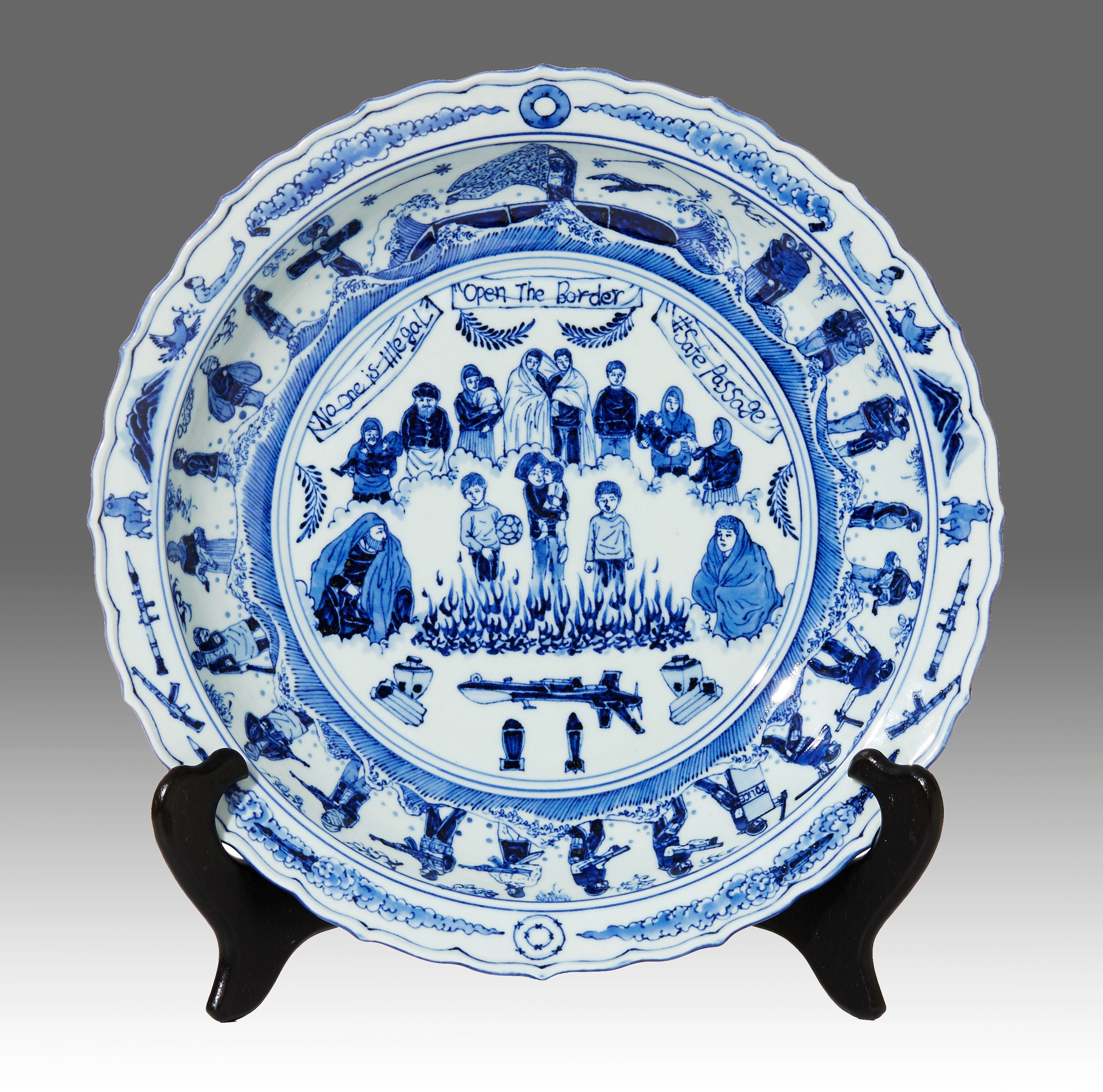Bonhams : Ai Weiwei (Chinese, born 1957) Untitled (refugee plate