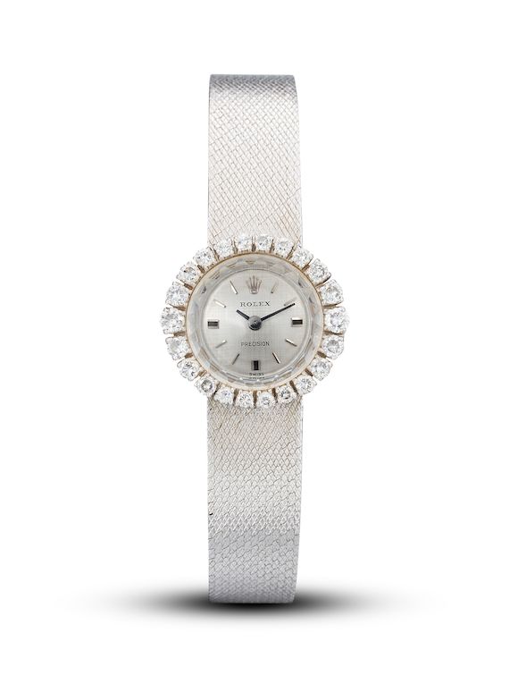 Bonhams : ROLEX PRECISION, A LADY