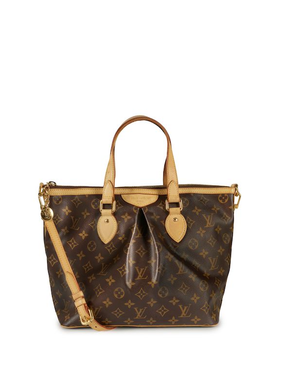 Bonhams LOUIS VUITTON MONOGRAM CANVAS AND LEATHER PALERMO PM BAG
