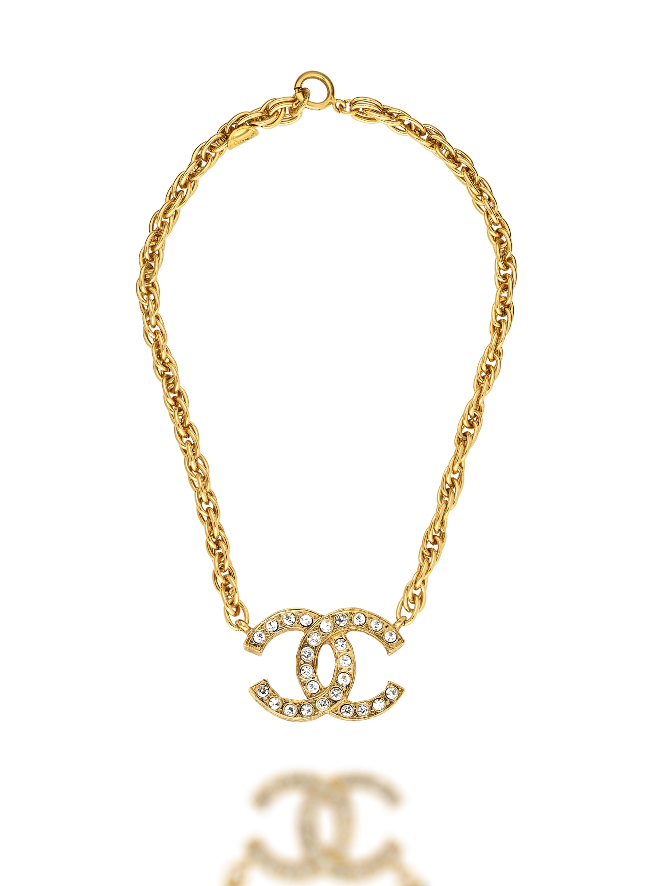 Chanel long necklace gold - Gem