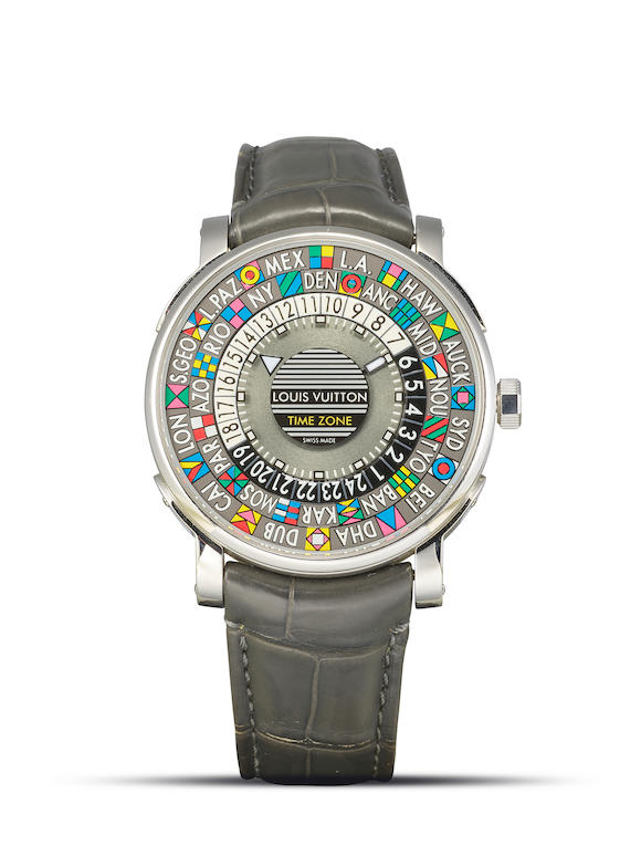 Louis Vuitton Escale Time Zone Japan Limited Edition Q5D23, Auctions