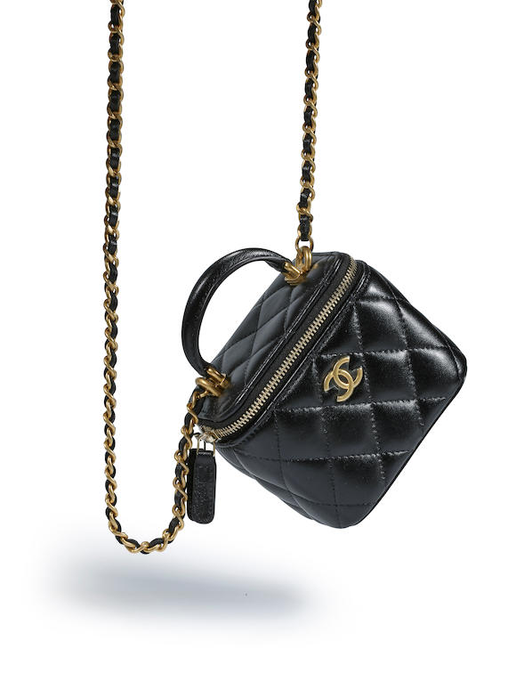 Chanel Two Tone Matelassé Shoulder Bag 31 Rue Cambon