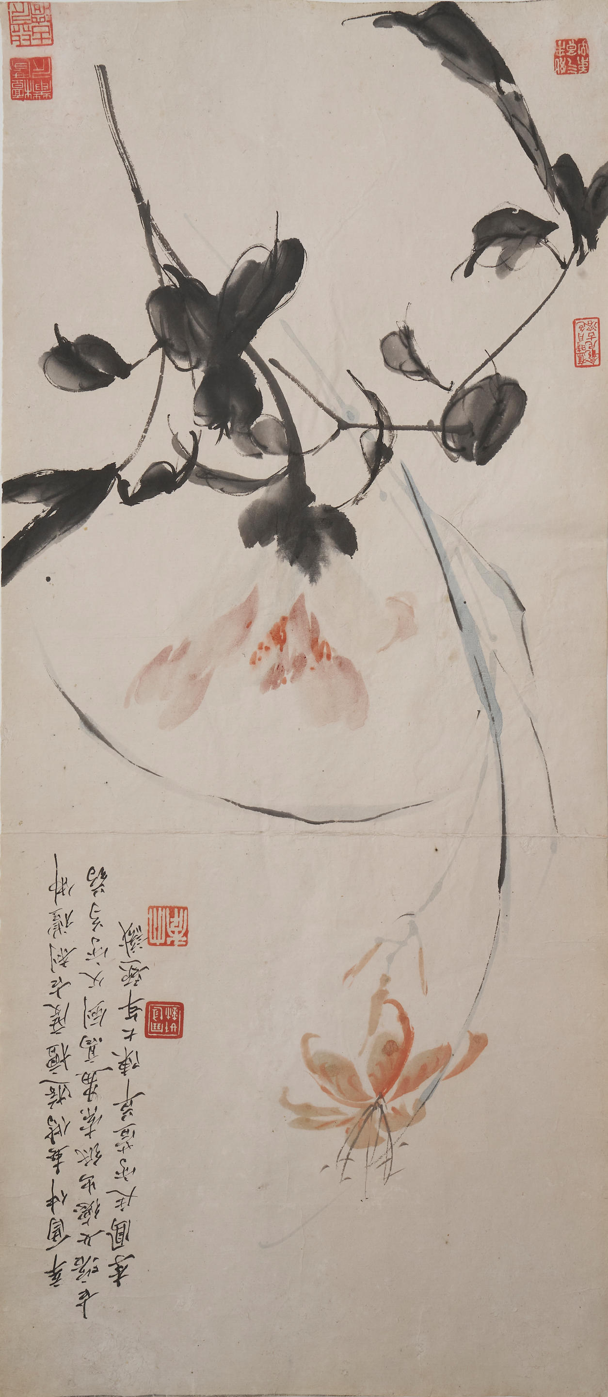 Bonhams : Gao Jianfu (1879-1951), Li Fengting (1884-1967), And Chen 