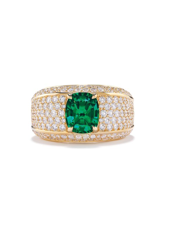 Kat Love Ring -  Emerald main image 1
