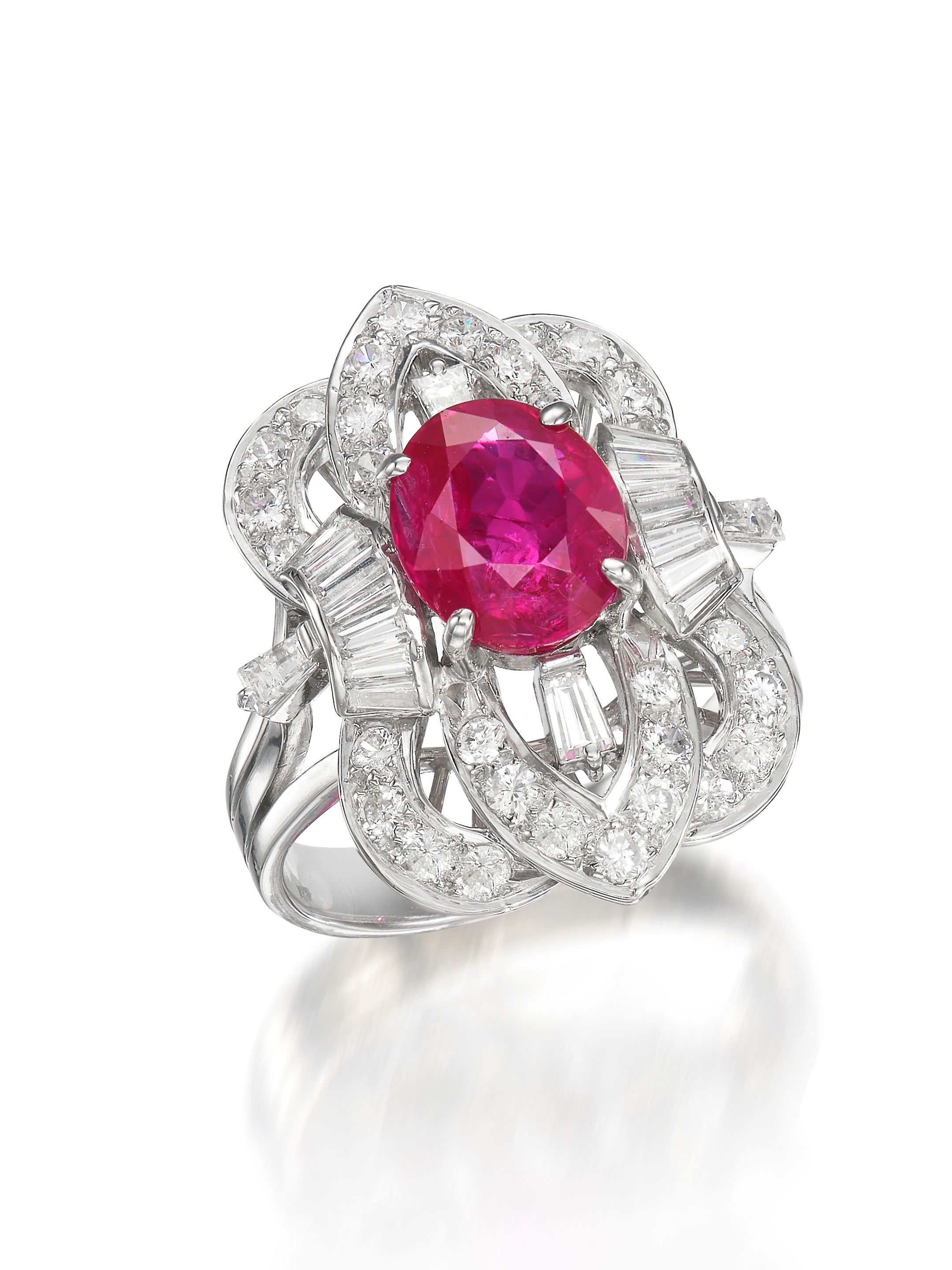 RUBY AND DIAMOND RING