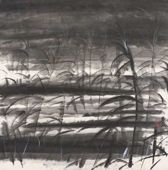 Bonhams : LIN FENGMIAN (1900-1991) Reeds