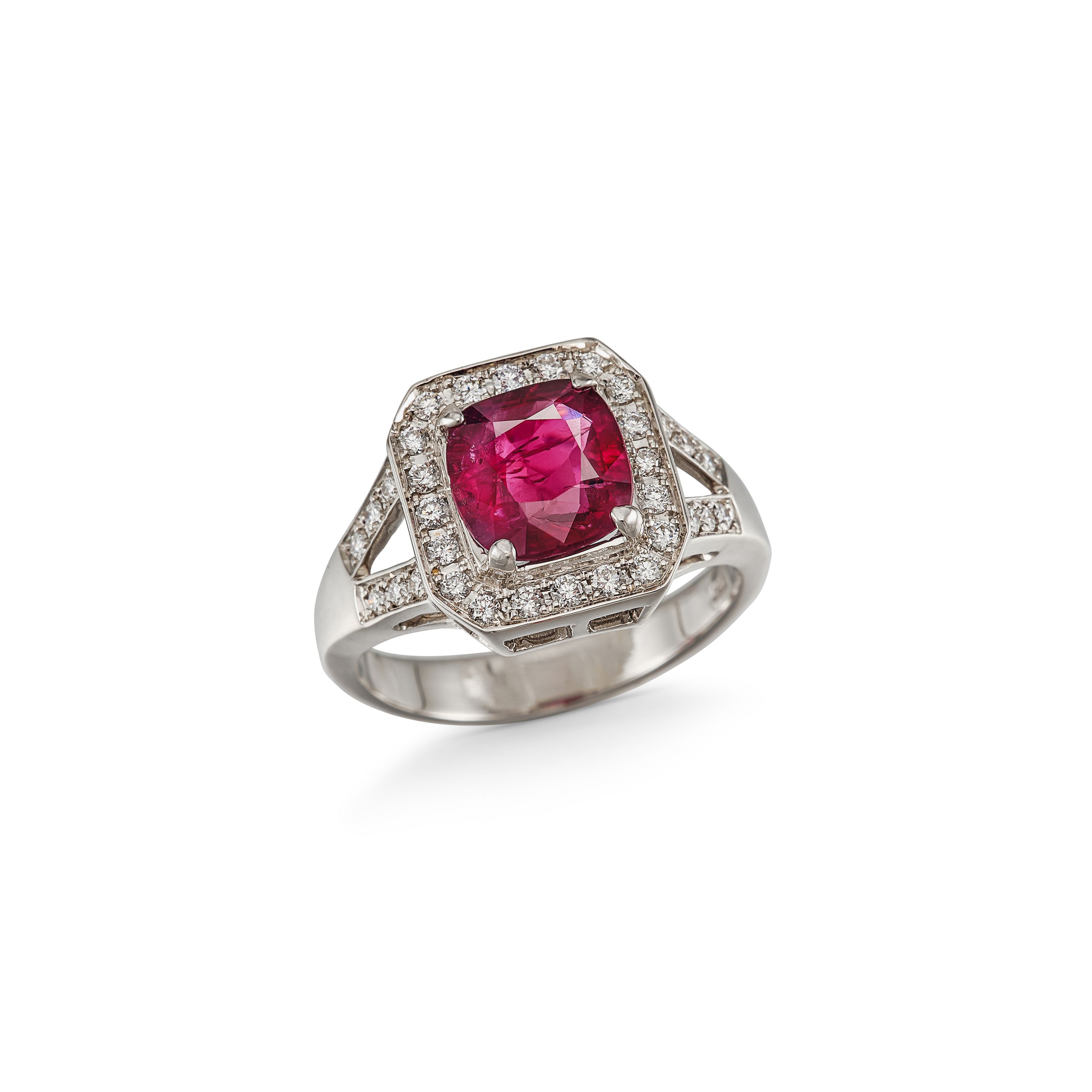 RUBY AND DIAMOND RING