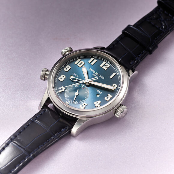 Bonhams : PATEK PHILIPPE | CALATRAVA PILOT TRAVEL TIME, REF.7234A-001, A RARE LIMITED EDITION STAINLESS STEEL DUAL TIME WRISTWATCH WITH DAY/NIGHT INDICATION AND DATE, MADE EXCLUSIVELY FOR THE SINGAPORE WATCH ART GRAND EXHIBITION, CIRCA 2020