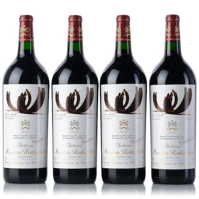 Château Mouton Rothschild, 2007 (4x Magnum)