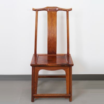 A HUANGHUALI LAMP-HANGER CHAIR, DENGGUAYI Mid 20th century