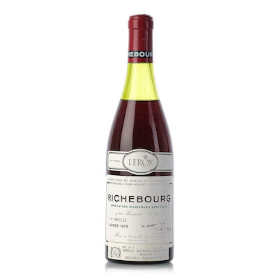Domaine de la Romanée-Conti Richebourg, 1978 (1x 750ml)