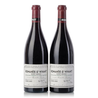 Domaine de la Romanée-Conti Romanée St. Vivant, 2003 (2x 750ml)
