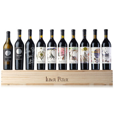 Liber Pater Collection Case (10x 750ml) | Exclusive Experience and Private Dinner (for 2 Guests) Liber Pater, 2006 (1 ) Liber Pater, 2007 (1 ) Liber Pater, 2009 (1 ) Liber Pater, 2010 (1 ) Liber Pater, 2011 (1 ) Liber Pater, 2015 (1 ) Liber Pater, 2018 (1 ) Liber Pater, 2019 (1 ) Denarius, 2020 (1 )