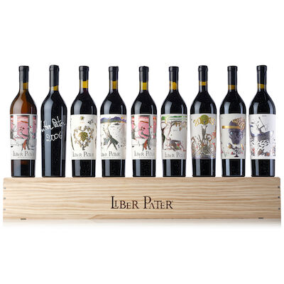 The "Seven Virtues / Seven Sins" Collection (9x 750ml) | Exclusive Experience and Private Dinner (for 4 Guests) Liber Pater, 2006 (1 ) Liber Pater, 2007 (1 ) Liber Pater, 2009 (1 ) Liber Pater, 2010 (1 ) Liber Pater, 2011 (1 ) Liber Pater, 2015 (1 ) Liber Pater, 2018 (1 ) Liber Pater, 2019 (1 ) Libe