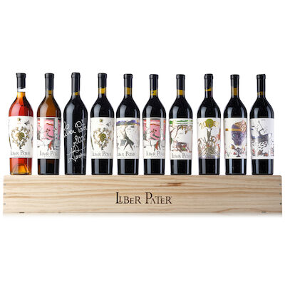 The "Seven Virtues / Seven Sins" Collection (10x 750ml) | Exclusive Experience and Private Dinner (for 4 Guests) Liber Pater, 2006 (1 ) Liber Pater, 2007 (1 ) Liber Pater, 2009 (1 ) Liber Pater, 2010 (1 ) Liber Pater, 2011 (1 ) Liber Pater, 2015 (1 ) Liber Pater, 2018 (1 ) Liber Pater, 2019 (1 ) Lib