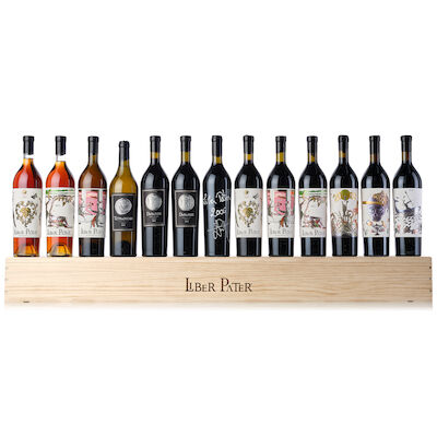 The "Seven Virtues / Seven Sins" Collection (13x 750ml) | Exclusive Experience and Private Dinner (for 4 Guests) Liber Pater, 2006 (1 ) Liber Pater, 2007 (1 ) Liber Pater, 2010 (1 ) Liber Pater, 2011 (1 ) Liber Pater, 2015 (1 ) Liber Pater, 2018 (1 ) Liber Pater, 2019 (1 ) Liber Pater Blanc, 2010 (1